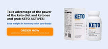 Load image into Gallery viewer, ✅KETO ACTIVES Premium - The Best Diet Supplement for Weight Control, 100% Natural Ingredients, Enormous Fat Burning, removes Body Fat on The Waist, Hips and Legs, 60 Capsules