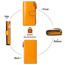 Load image into Gallery viewer, SENDEFN Ladies Purse,Large Capacity Genuine Leather Women's Wallet