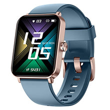Load image into Gallery viewer, HUAKUA Smart Watch for Women Men,1.69 inch HD Touch Screen Fitness Watch Smartwatch with SpO2 Heart Rate Monitor Sleep Tracker Pedometer Personalized Watch Face Multi Sport Modes for Android iOS