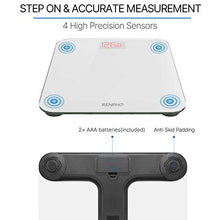 Load image into Gallery viewer, RENPHO Bluetooth BMI Bathroom Scales, Digital Body Weight Scale with High Precision Sensors and Smartphone App - White