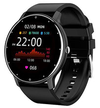 Load image into Gallery viewer, Smart Watch for Android Phones iOS Phone Ultra Thin Smartwatch Heart Rate Monitor Fitness Tracker with Blood Pressure Pedometer Calorie Counter Watch for Women Men