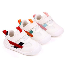 Load image into Gallery viewer, MK MATT KEELY Baby Boys Girls First Walking Shoes Toddler Anti-Slip Soft PU Leather Prewalker Sneakers,Size 2.5 UK Child,Green