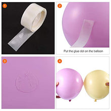 Load image into Gallery viewer, Funny House Pastel Party Balloons, 100 PCS Rainbow balloons Macaron Coloured Latex Balloons Arch Garland Kit with 15m Balloon Chain, 100 Glue Dots for Wedding Birthday Gratulation Party
