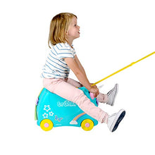 Load image into Gallery viewer, Trunki Children’s Ride-On Suitcase & Kid's Hand Luggage: Una Unicorn (Teal)