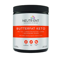 Load image into Gallery viewer, Neutrient™ Butterfat Keto MCT Powder with Coconut Sourced MCT Oil & Organic Ghee & Butter From Grass-Fed - Delicious Morning Keto Coffee/ Tea Experience & Ketone Production to Fuel Body, Brain Cells