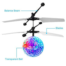Load image into Gallery viewer, Flying Ball Toy, Remote Control Drone Induction RC Mini Helicopter Kids Sensory Gadget Indoor Outdoor Garden Interactive Game, Easter Gift Present for Boy Girl Teenager Children Age 4 5 6 7 8 9 10-12