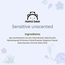 Load image into Gallery viewer, Amazon Brand – Mama Bear Sensitive Unscented baby wipes– Pack of 18 (Total 1008 wipes)
