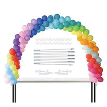 Load image into Gallery viewer, PILIN White Balloon Arch Kit for Different Table Size for Birthday Wedding and Graduation Party