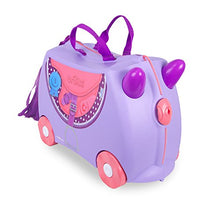 Load image into Gallery viewer, Trunki Children’s Ride-On Suitcase & Hand Luggage: Bluebell Pony (Purple)