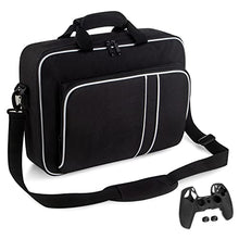 Load image into Gallery viewer, Carry Case for PS5 - Console Carrying Bag Compatible for Playstation 5 Disk/Digital Edition - Handbag for Playstation Controller, PS5 Games, Gaming Headset, Console Base and Accessories
