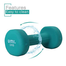 Load image into Gallery viewer, Amazon Brand - Umi - Neoprene Dumbbell (2 x 2KG)