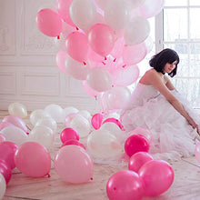 Load image into Gallery viewer, Whaline Balloon Arch & Garland Kit, Pink Hotpink White Latex Balloons & Confetti Balloons Set with 16ft Balloon Strip Tape,1pcs Tying Tool, 100 Glue Points for Wedding Birthday Baby Shower Party Decor