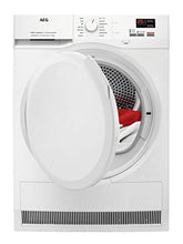 Load image into Gallery viewer, AEG T7DBK840N 7000 Series Freestanding Heat Pump Tumble Dryer, 8kg Load, White