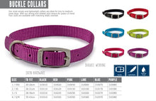 Load image into Gallery viewer, Ancol Viva Lightweight Buckle Collar Blue , Collar Size 3 to fit 28-36cm , Weather Proof