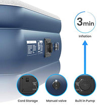 Load image into Gallery viewer, Active Era Premium King Size Air Bed with a Built-in Electric Pump and Pillow