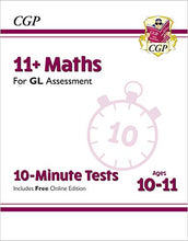 Load image into Gallery viewer, 11+ GL Ages 10-11: 10-Minute Tests Bundle for English, Maths, Verbal and Non-Verbal Reasoning