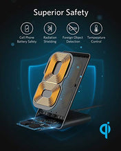 Load image into Gallery viewer, Anker Wireless Charger, PowerWave Stand, Qi-Certified for iPhone 12, 12 Mini, 12 Pro Max, SE, 11, 11 Pro, 11 Pro Max, XR, Xs Max, 10W Fast-Charging Galaxy S20 S10 S9 S8, Note 10 (No AC Adapter)