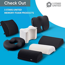 Load image into Gallery viewer, Foot Rest Under Desk Cushion - Adjustable Height 6" or 15 cm - Foot Stool - Ergonomic Pad for Extra Leg Support - Breathable Mesh Cover - Non-Slip Bottom - Premium Home Office Furniture Accessories