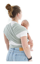 Load image into Gallery viewer, Baby Sling Wrap Premium Carrier Newborn to Toddler | Safety Tested | Nursing Cover | Soft Stretchy Carrier | One Size Fits All | Neutral Colours