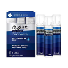 Load image into Gallery viewer, Regaine for Men Hair Loss & Regrowth Scalp Foam Treatment with Minoxidil, 73 ml, 3 Month Supply, Packaging May Vary