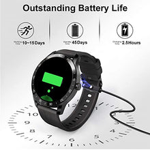 Load image into Gallery viewer, Blackview Smart Watch for Men, Full Touch Screen Fitness Trackers with Heart Rate Sleep Monitor, Fitness Watch with 5ATM Waterproof Pedometer Calorie Stopwatch, Sport Smartwatch for iOS Android Phones