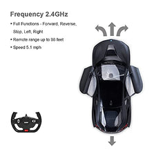 Load image into Gallery viewer, RASTAR BMW i8 Model Car, 1:14 BMW Remote Control Car, BMW i8 Toy for Kids, Open Doors by RC/Working Lights - Mattblack