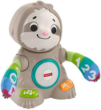 Load image into Gallery viewer, Fisher-Price Linkimals Smooth Moves Sloth - UK English Edition, interactive toy with lights, music, learning content and motion for baby ages 9 months and older