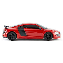 Load image into Gallery viewer, CMJ RC Cars AUDI R8 GT, Officially Licensed Remote Control Car with Working Lights, Radio Controlled RC Car Boys Girls Toys 1:24 scale, 2.4Ghz Race 10+ Cars Together (Red)
