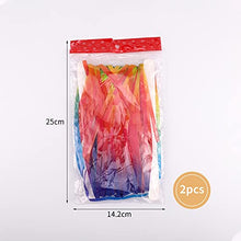 Load image into Gallery viewer, gerFogoo 2 Pack Metallic Tinsel Foil Fringe Curtains, 3.28ft x 6.56ft Rainbow Tinsel Curtains, Photo Booth Props, Backdrop Hanging Streamers for Birthday Wedding Hen Party Shower Christmas New Year