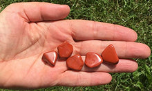 Load image into Gallery viewer, Red Jasper Crystal Small Tumbled Stones - 5 Pc