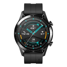 Load image into Gallery viewer, HUAWEI Watch GT 2 (46 mm) Smart Watch, 1.39 Inch AMOLED Display with 3D Glass Screen, 2 Weeks Battery Life, GPS, 15 Sport Modes, 3D Glass Screen, Bluetooth Calling Smartwatch, Matte Black
