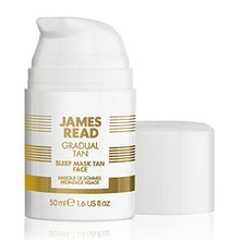 Load image into Gallery viewer, James Read Sleep Mask, Overnight Gradual Tan Gel for the Face, Light to Medium Tone, 50ml