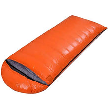 Load image into Gallery viewer, 1 Pcs Water resistant Outdoor Duck Down Portable Rectangular Sleeping Bag for Camping Hiking Trekking Travelling