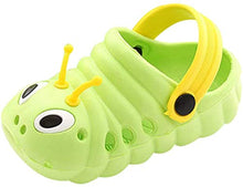Load image into Gallery viewer, TMEOG Baby Sandals, Boys Girls Sandals Clogs Cute Caterpillar Slip On Lightweight Kid's Beach Slipper