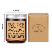 Load image into Gallery viewer, InFanso Scented Candles - Friendship Gifts for Women, Thank You Gifts, Teacher Appreciation Gifts - Best Friend, Friends Gifts, Graduation Gifts - Funny Mothers Day, Birthday Gifts for Women