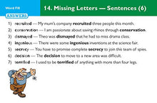 Load image into Gallery viewer, New 11+ CEM Revision Question Cards: Verbal Reasoning Cloze - Ages 10-11: superb revision for the 2022 tests (CGP 11+ CEM)