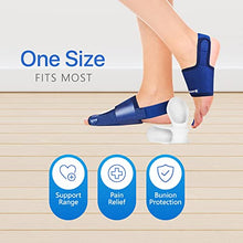 Load image into Gallery viewer, Bunion Corrector Toe Straightener Set - 2 x Bunion Splints, 2 x Big Toe Straighteners and 1 x Bunion Relief Guide - Adjustable Day & Night Bunion Support Kit - Sports Laboratory