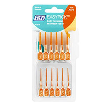 Load image into Gallery viewer, TEPE Easypick Dental Picks For Daily Oral Hygiene, Healthy Teeth And Gums, Size Xs/S / 1 X 36 Picks, orange