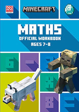 Load image into Gallery viewer, Minecraft Maths Ages 7-8: Official Workbook (Minecraft Education)