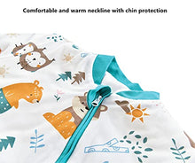 Load image into Gallery viewer, Chilsuessy Baby Sleeping Bag with Feet 2.5 Tog Winter Sleeping Sack with Removable Sleeves Anti Kick Infant Toddler Wearable Blanket for Boys and Girls, Forest Animals/2.5 Tog, 80/2-3 Years