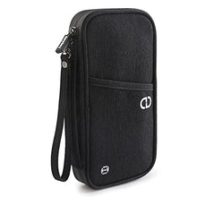 Load image into Gallery viewer, dayday® Travel Document Holiday Essentials Wallet Organiser with RFID Blocking Unisex Passport Holder | Gifts for Men and Women