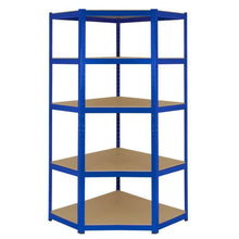 Load image into Gallery viewer, Heavy Duty Garage Corner shelving kit, 1 Corner unit 1800mm x 900mm x 450mm FREE Next Working Day Delivery *