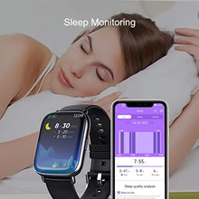 Load image into Gallery viewer, Smart Watch for Women Men, Health Watch with Body Thermometer/Heart Rate/Sleep Monitor/Blood Pressure/Blood Oxygen/Step Counter, Sports Waterproof Fitness Activity Tracker Smartwatch for iOS Android