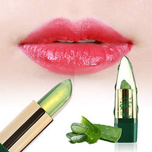 Load image into Gallery viewer, Genenic Aloe Vera Lipstick,Charming Shine Long Lasting Anti-cracking Temperature Color Changing Aloe Vera Lipstick Moisturizing Lip Makeup (1Pc Aloe Vera Lipstick)