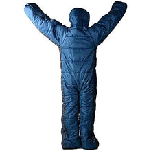 Load image into Gallery viewer, YLWJ Sleeping Bag with Arms and Legs Sleeping Bag Wearable Lightweight Waterproof Warm & Cold Weather - 5℃/5℃ for Adults & Kids,Backpacking,Hiking,Outdoor and Indoor