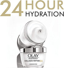 Load image into Gallery viewer, Olay Regenerist Collagen Face Cream For Women, Peptide 24 Moisturiser, Olay's Highest Concentration Of Collagen Peptides, Firming Anti-Ageing Fragrance Free Cream, For Strong & Glowing Skin, 50 ml