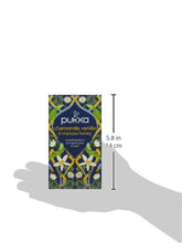 Load image into Gallery viewer, Pukka Herbs | Chamomile, Vanilla and Manuka Honey Organic Herbal Tea | Chamomile, Vanilla, Honey and Fennel | Perfect For Calming | 4 packs | 80 Sachets
