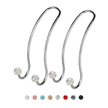 Load image into Gallery viewer, SAVORI Auto Hooks, Bling Car Hangers Organizer Seat Headrest Hooks Strong and Durable Backseat Hanger Storage Universal for SUV Truck Vehicle 2 Pack (White)