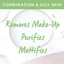 Load image into Gallery viewer, Garnier Micellar Cleansing Water For Combination Skin 400ml, Gentle Face Cleanser & Makeup Remover, Fragrance Free, Recognised By The British Skin Foundation, Use With Reusable Micellar Eco Pads
