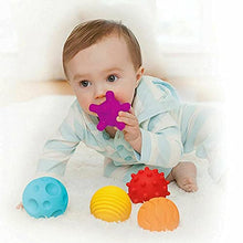 Load image into Gallery viewer, A to Z 61017 My First Baby Multi Textured Sensory Soft Balls, multicolor